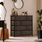 Sorbus Dresser with 8 Drawers - Storage Chest Organizer with Steel Frame, Wood Top, Handles, Fabric Bins